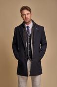 Sanford Navy Wool Coat