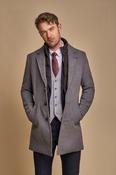 Sanford Slate Grey Wool Coat