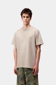 S/S Chase T-Shirt-Fleur De Sel / Gold