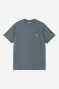 S/S Chase T-Shirt-Cozy Blue / Gold image