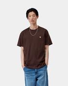 S/S Chase T-Shirt - Palisander / Gold image