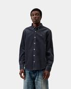 Long Sleeve Madison Cord Shirt - Dark Navy image