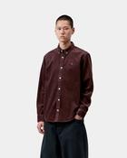 L/S Madison Cord Shirt - Amarone