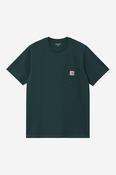 S/S Pocket T-Shirt-Deep Lagoon