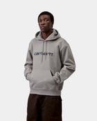 Hooded Carhartt Sweat - Shady Grey / Dark Navy