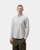 L/S C-Logo Shirt-Shady Grey / White image
