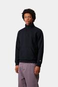 Chase Neck Zip Sweat-Dark Navy / Gold