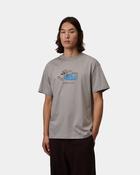 S/S Ice Fishing T-Shirt - Shady Grey