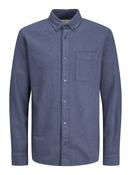 Junior Brook Melange Comfort Shirt-Sargasso Sea image