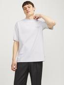 Chad Branding Short Sleeve Crew Neck Tee-Bright White