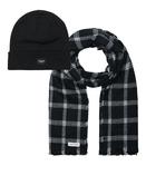Frost Dna Beanie And Scarf Giftbox-Black