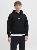 Soho Sweat Hood-Black