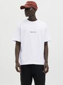 Norrebro Embroidered Tee-Bright White
