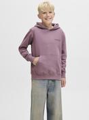 Union Print Sweat Hood Junior-Grape Shake