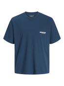 Union Back Print Junior Boys Tee-Titan