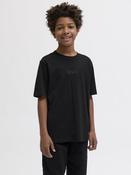 Point Badge Junior Short Sleeve Tee - Black image