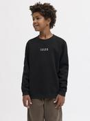 Point Badge Junior Black Sweatshirt