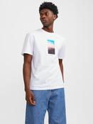 Vesterbro Picture Tee Short Sleeve Crew Neck-Bright White image