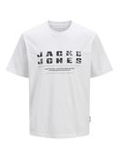 Recharge Front Branding Bright White Tee image