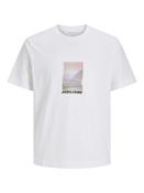 Sago Photo Slub Tee Short Sleeve Crew Neck-Bright White image