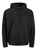 Waffle Daytona Hoodie-Black