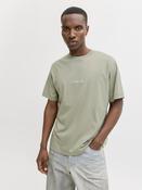 Norrebro Emb Tee Short Sleeve Crew Neck-Seagrass image