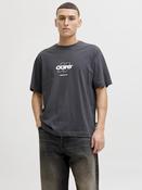 Club Front Print Tee Short Sleeve Crew-Asphalt image