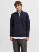 Milano Spring Knit Half Zip-Night Sky