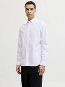 Harvey Oxford Long Sleeve Shirt-White image