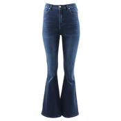 Kym Dark Indigo Flare Jeans image