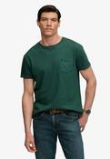 Cotton Classic Linen Pocket Tee - Emerald Green image
