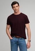 Cotton Classic Linen Pocket Tee - Cherry Burgundy image