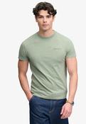 Essential Company Logo Tee - Vintage Sage Green Marl/Green image