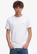 Essential Sdco Logo Embroidered Tee - Optic/Cold Grey image