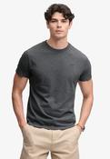 Essential Stacked Logo Embroidered Tee - Antique Grey Marl/Stone Grey image