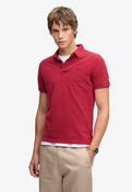 Classic Pique Polo - Red Dahlia