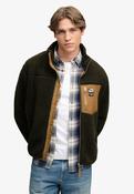 Mountain Full Zip Fleece - Surplus Goods Olive/Deep Brown image
