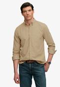 Classic Needle Cord Shirt - Stone Wash Taupe Brown image