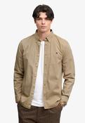 Garment Dyed Long Sleeve Shirt - Tumbled Tan