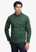 Garment Dyed Long Sleeve Shirt - Tumbled Green