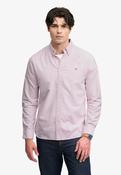 Preppy Oxford Long Sleeve Shirt - Blush Pink Chambray image