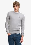 Preppy Cotton Jumper - Elkstone Grey