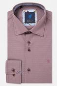 Riga Long Sleeve Plum Shirt
