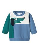 Kiego Long Sleeve Light Sweat-Coronet Blue