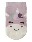 Unicorn Terry Frotte Sock-Burnished Lilac image
