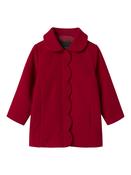 Merry Scallop Coat-Chili Pepper
