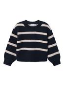 Olenska Long Sleeve Knit Box-Navy Blazer