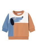 Kiego Long Sleeve Light Sweat-Almond