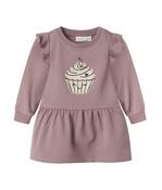 Nilda Sweat Dress-Toadstool