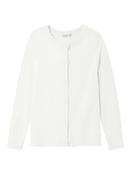 Vamone Long Sleeve Knit Cardigan-Bright White